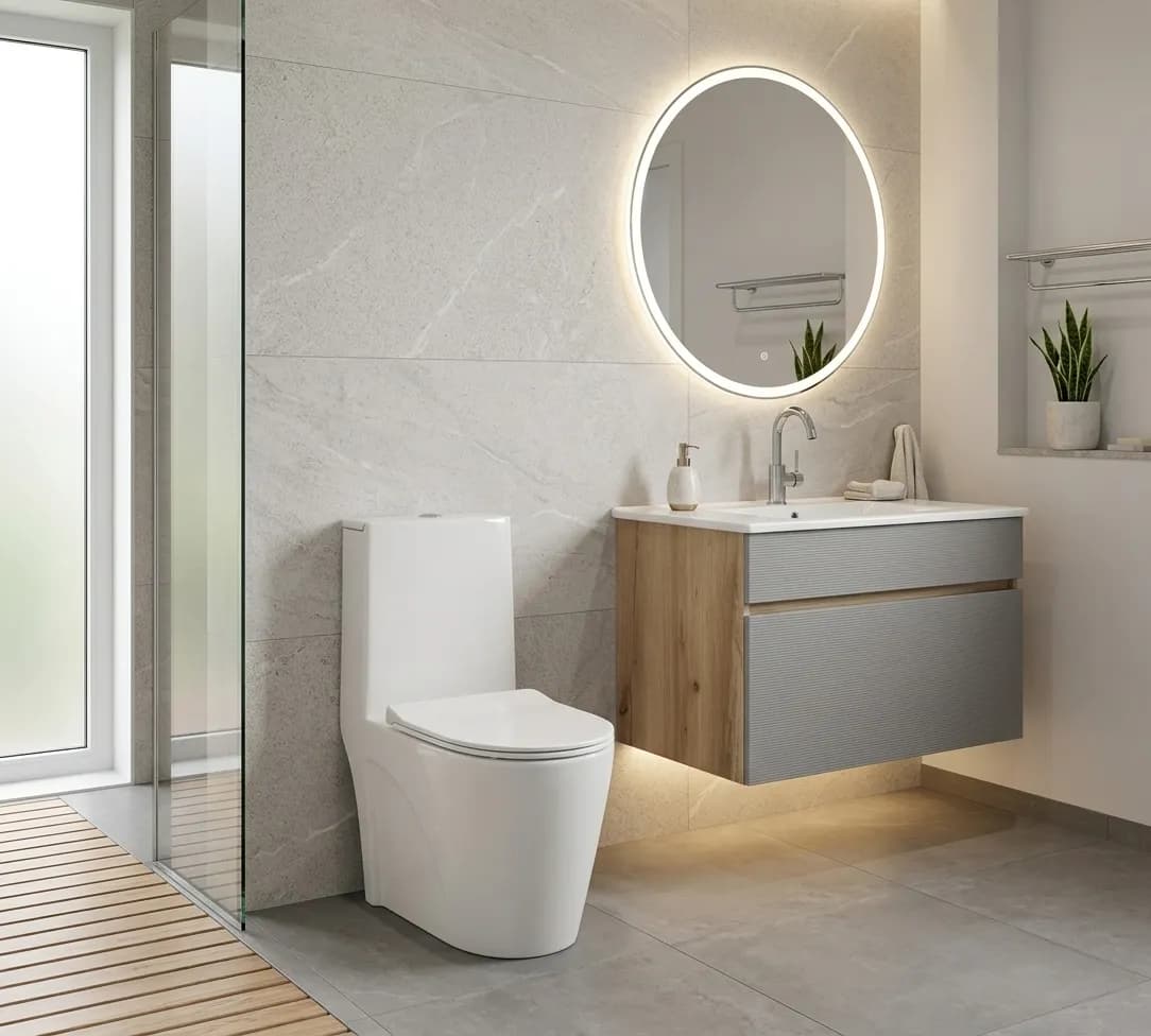Mobilier baie - exemplu 2