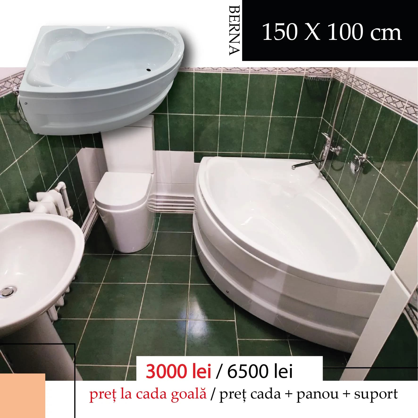 Căzi de baie - exemplu 11